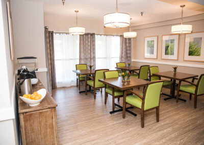 The bistro at Cedars Assisted Living