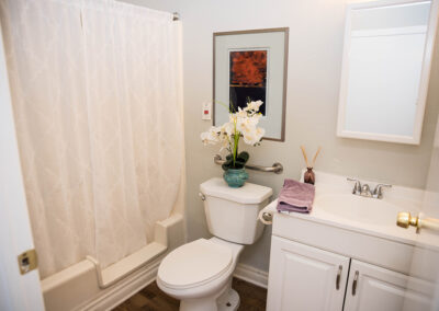 A bathroom at Cedars Assisted Living